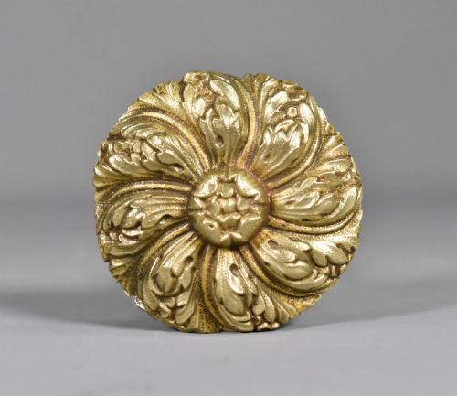 LARGE BRASS FRENCH CURTAIN TIEBACKS SECOND EMPIRE - ADDITIONAL PHOTO 11