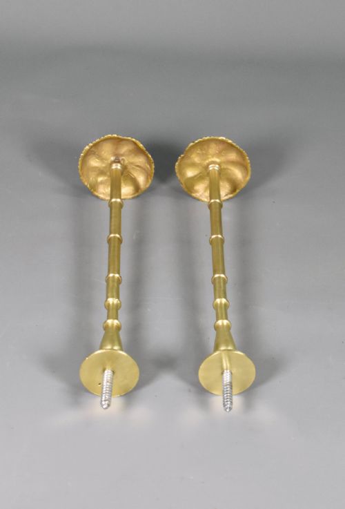 LARGE BRASS FRENCH CURTAIN TIEBACKS SECOND EMPIRE - ADDITIONAL PHOTO 12
