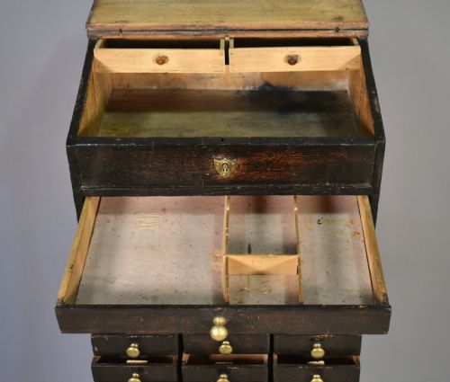 FRENCH ANTIQUE HOROLOGIST'S STORAGE CABINET - ADDITIONAL PHOTO 11