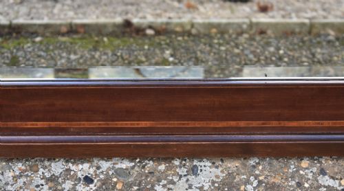 LARGE ANTIQUE FRENCH OVERMANTEL MIRROR - ADDITIONAL PHOTO 6