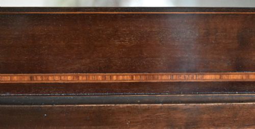 LARGE ANTIQUE FRENCH OVERMANTEL MIRROR - ADDITIONAL PHOTO 8