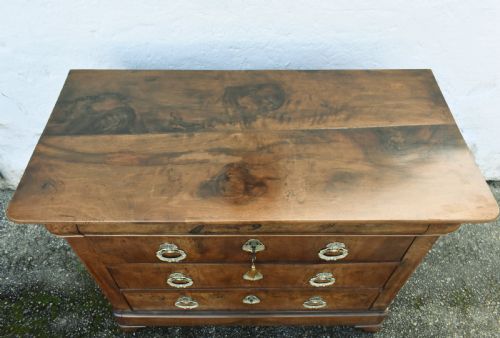 FRENCH CHEST OF DRAWERS IN WALNUT LOUIS PHILIPPE PERIOD 19TH CENTURY - ADDITIONAL PHOTO 9