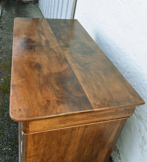 FRENCH CHEST OF DRAWERS IN WALNUT LOUIS PHILIPPE PERIOD 19TH CENTURY - ADDITIONAL PHOTO 10