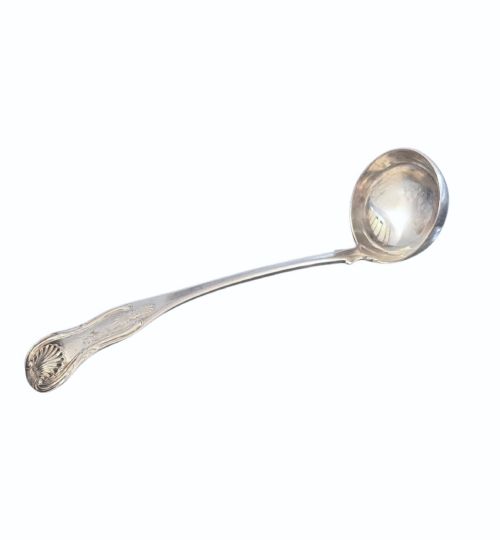 Scottish Sterling Silver Sauce Ladle Edinburgh 1831 King's Pattern 15cm 32g