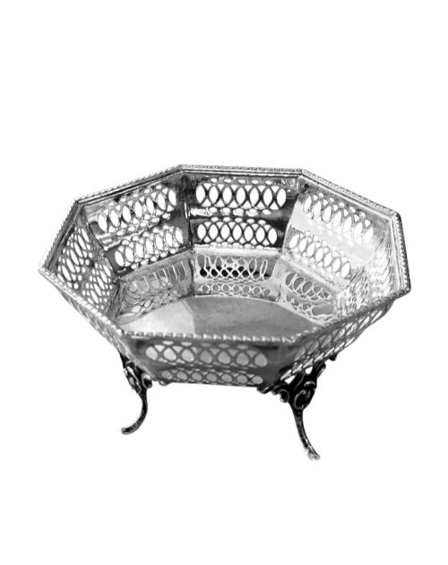 1922 Synyer & Beddoes Sterling Silver Bonbon Dish – Birmingham Hallmarked