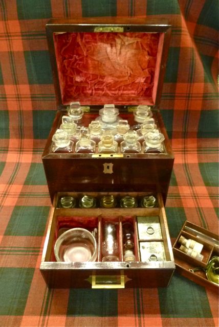 Fitted Mahogany Apothecary's Cabinet