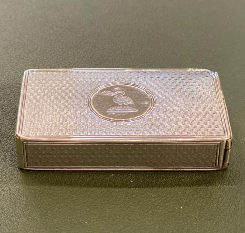 Victorian Silver Vesta Case