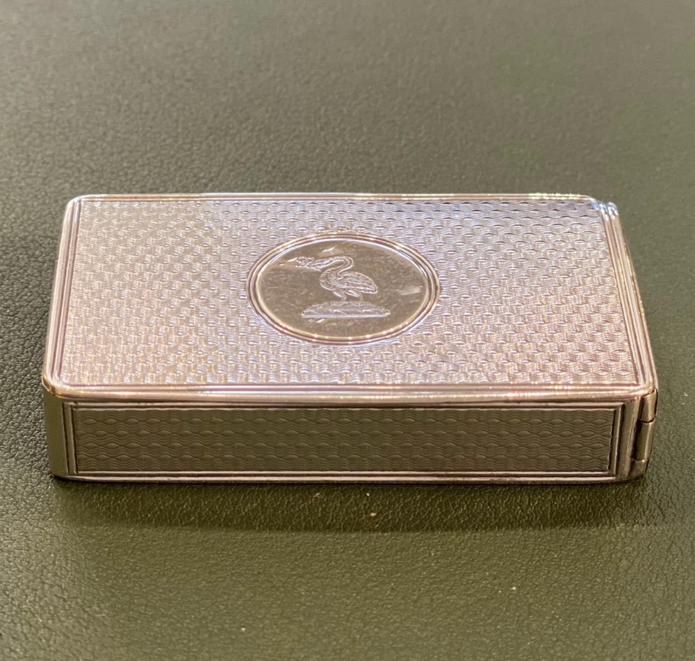 Victorian Silver VESTA CASE