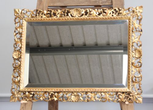 A 19th Century Florentine Wall Mirror.