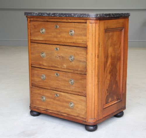 A 19th Century French Mahogany Chest of Drawers.