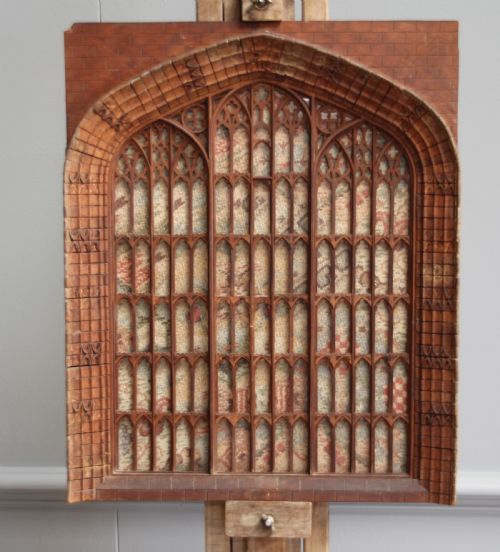 An Early 20th Century Carved Wooden Model.