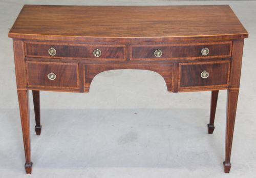 fig 1. An Edwardian mahogany dressing table.