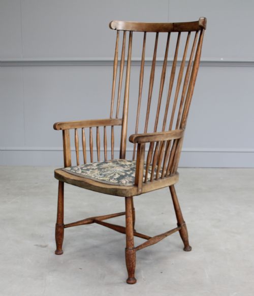 fig 1. A 19th century beech carver chair