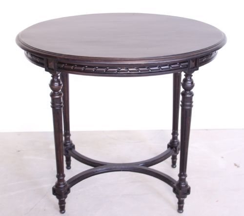 fig 1. A 19th century ebonized table