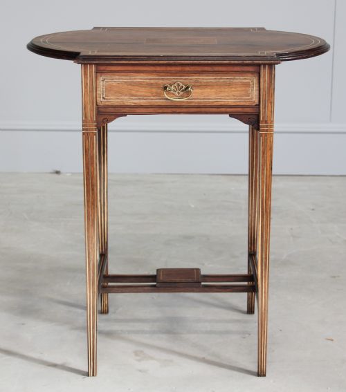 fig 1. A ROSEWOOD SIDE TABLE