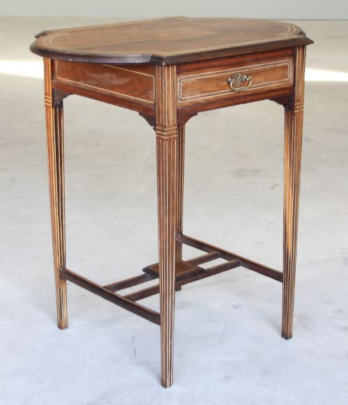 fig 2. A ROSEWOOD SIDE TABLE