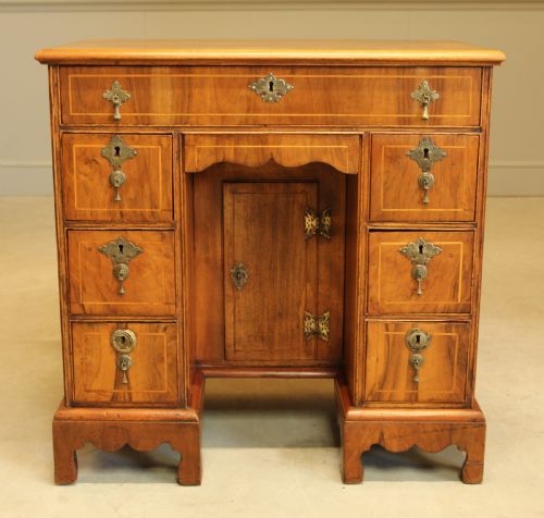 18th Century Walnut Kneehole Desk