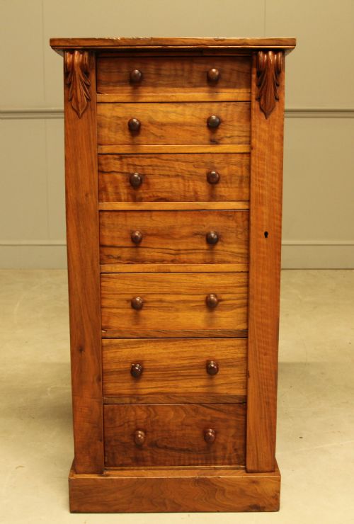 A Victorian Rosewood Wellington Chest