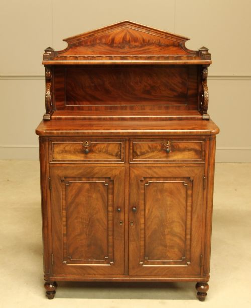 fig 1. A GEORGE IV MAHOGANY CHIFFONIER