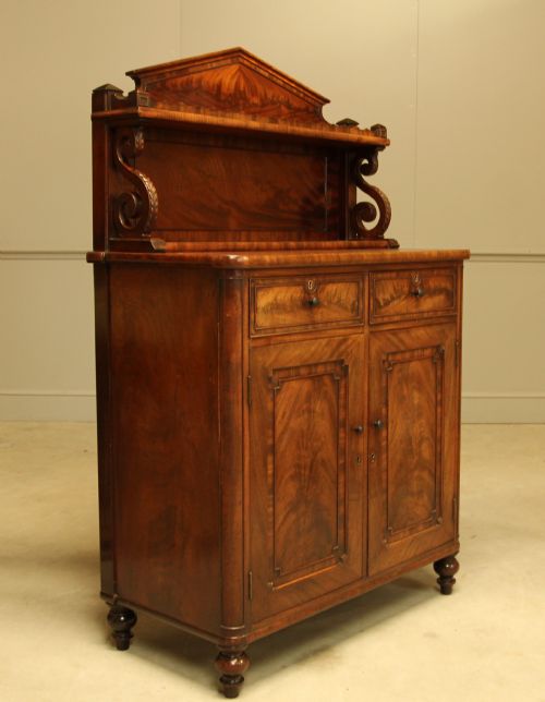 fig 2. A GEORGE IV MAHOGANY CHIFFONIER