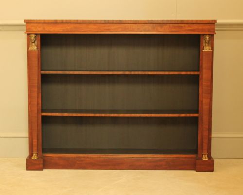 An Early 20th Century Mahogany Open Bookcase.
