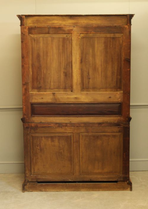 A VICTORIAN BIRD'S EYE MAPLE DISPLAY CABINET - ADDITIONAL PHOTO 10