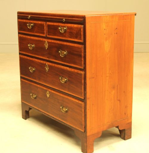 fig 1. A 19th century mahogany Bachelor chest of drawers