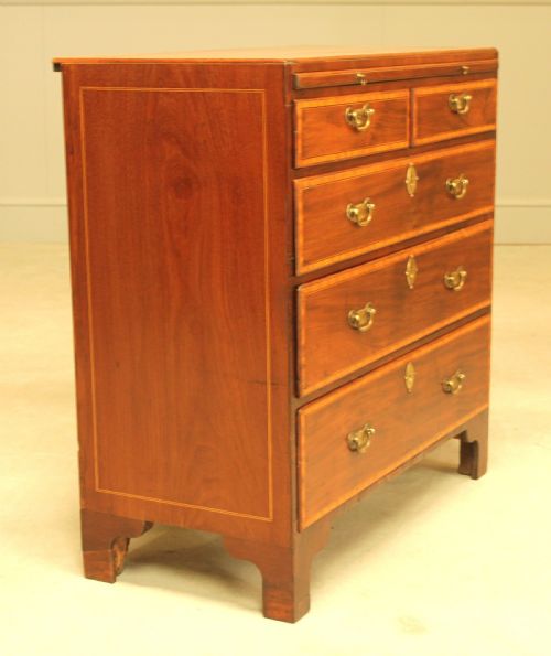 fig 2. A 19th century mahogany Bachelor chest of drawers