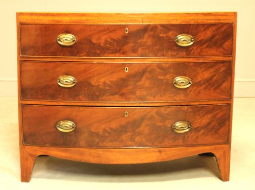 Antique Mahogany Georgian Chest of Drawers