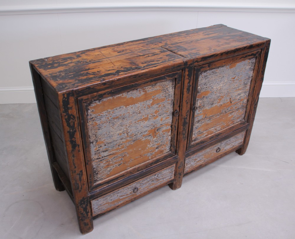A 19th century decorative cabinet.