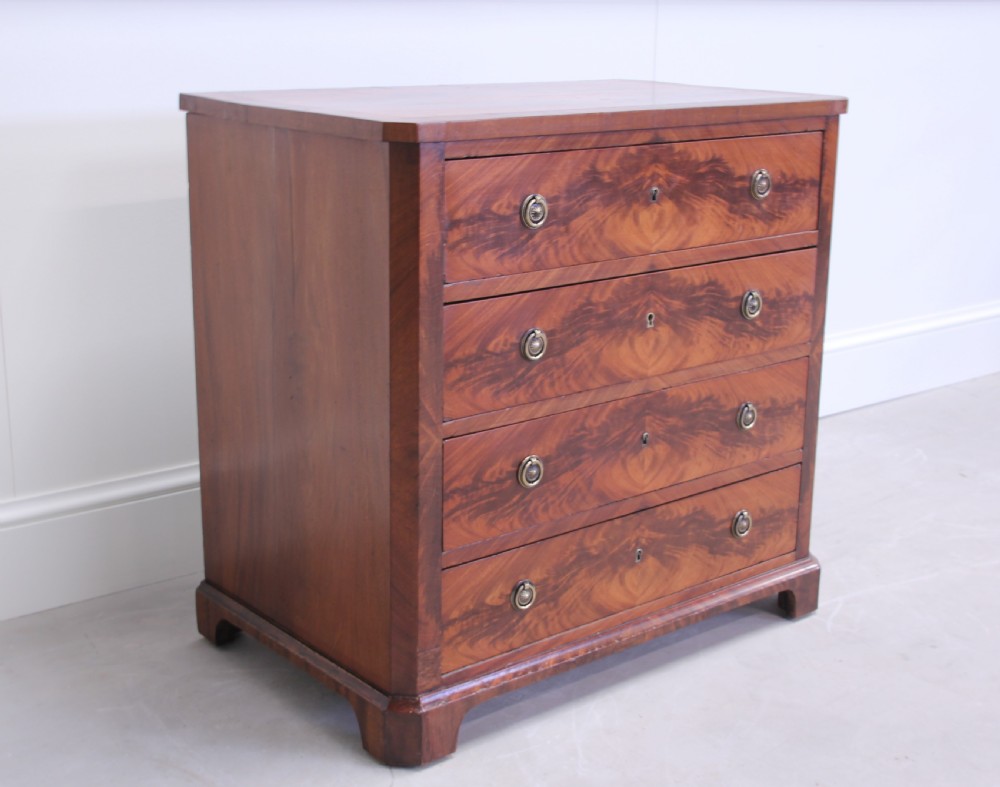 A 19th century mahogany chest of drawers. View VII