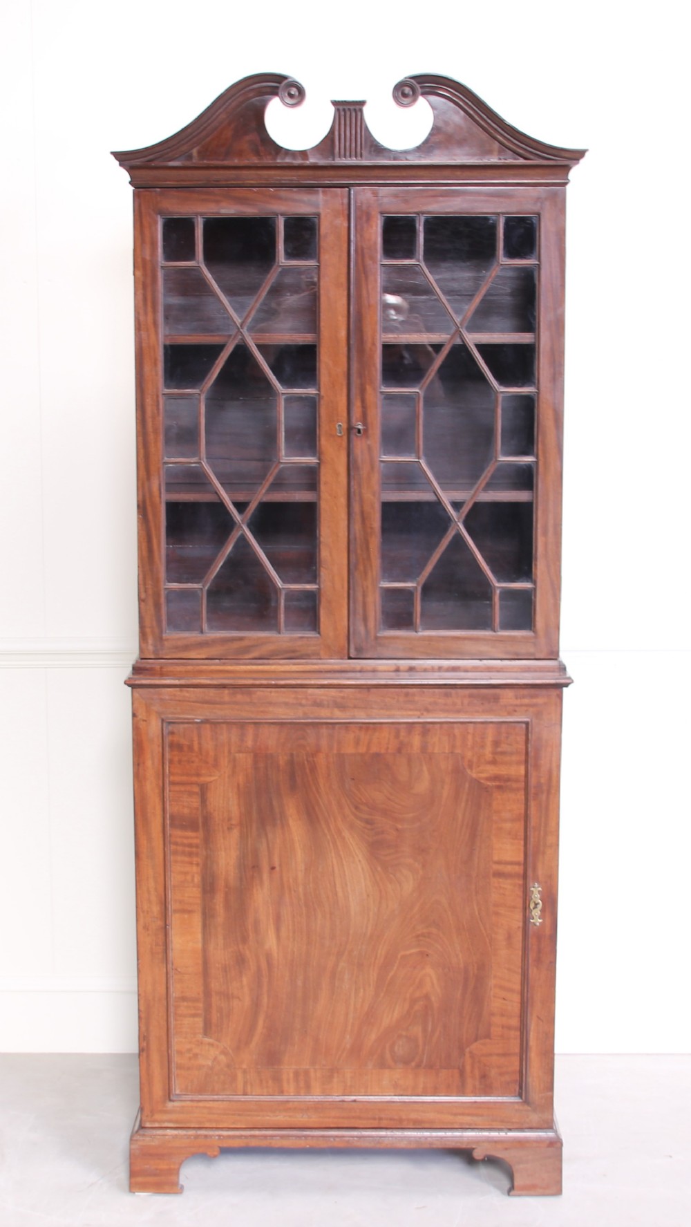 A 19th century mahogany bookcase.