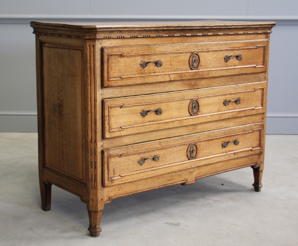 A 19th century French Oak Commode. View V