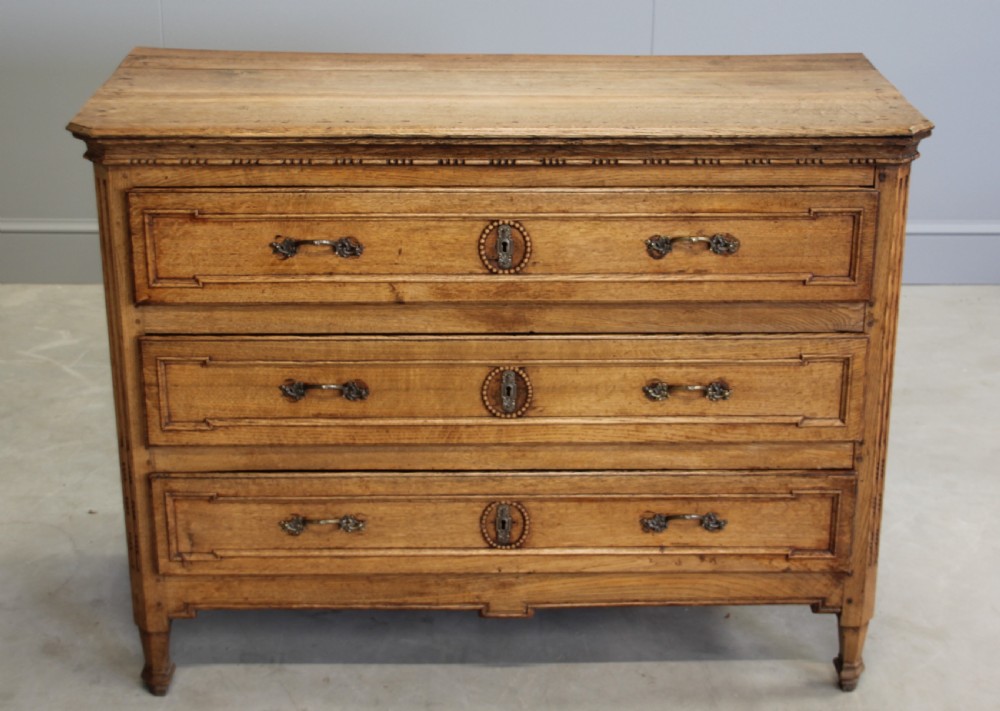 A 19th century French Oak Commode. View VII