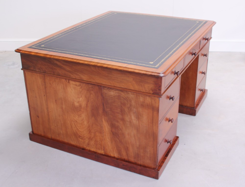 A Victorian Partners Desk. View VI