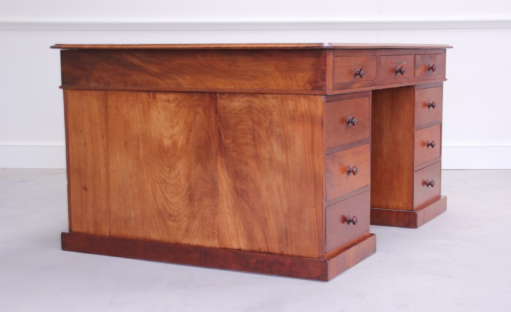 A Victorian Partners Desk. View VII