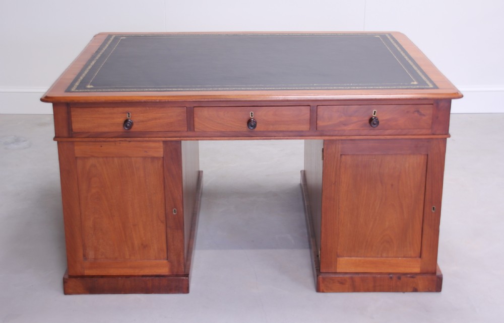 A Victorian Partners Desk. View IX