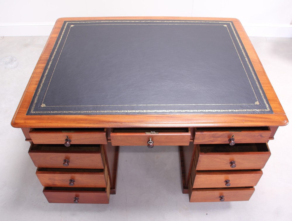 A Victorian Partners Desk. View XI