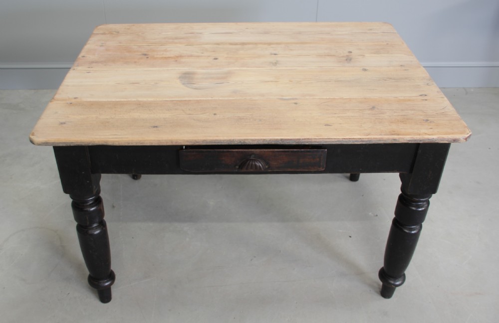 A VICTORIAN PINE TABLE View V