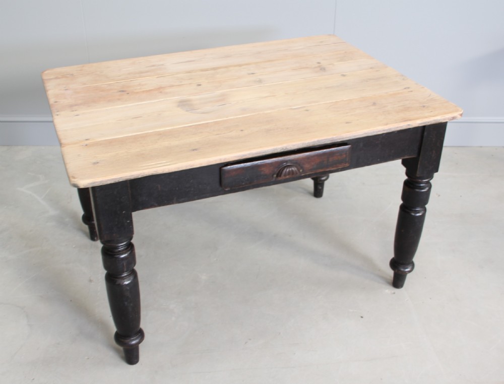 A VICTORIAN PINE TABLE View VI