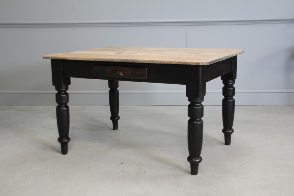 A VICTORIAN PINE TABLE View IX