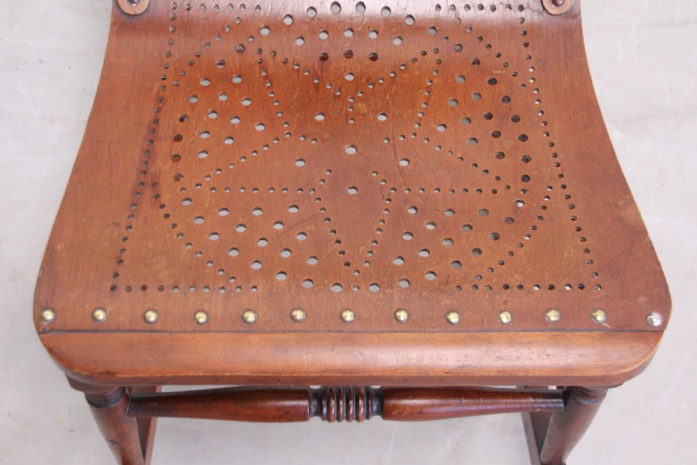 A 19TH CENTURY AMERICAN ROCKING CHAIR View VIII
