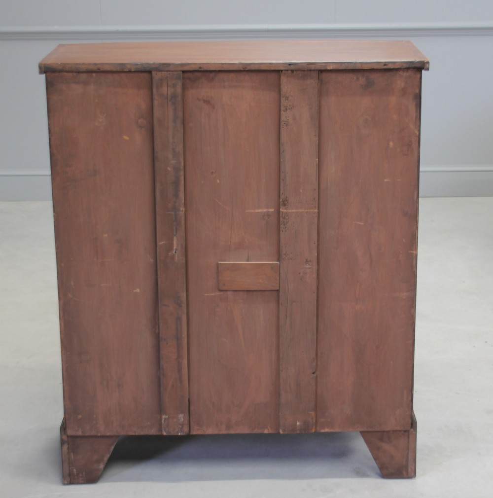 A GEORGAIN MAHOGANY CHEST OF DRAWEWRS View VII