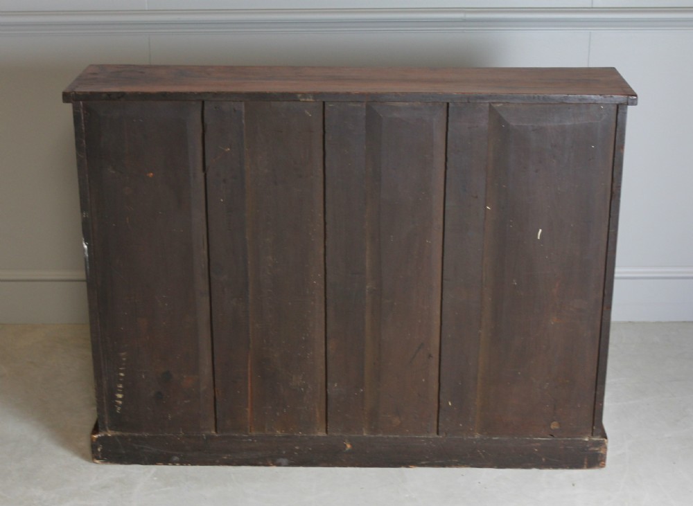 A VICTORIAN BURR WALNUT OPEN BOOKCASE View VI