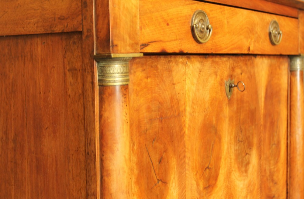 A 19TH CENTURY FRENCH WALNUT SECRETAIRE View VIII