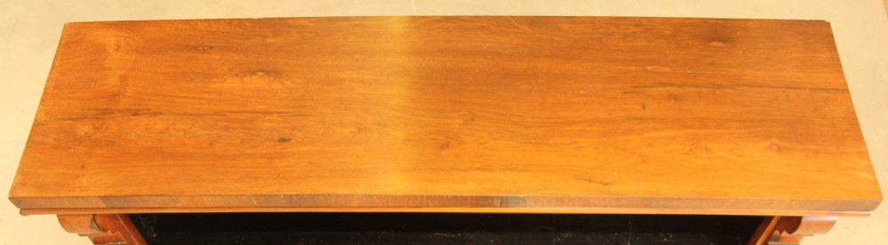 A VICTORIAN ROSEWOOD OPEN BOOKCASE View VIII