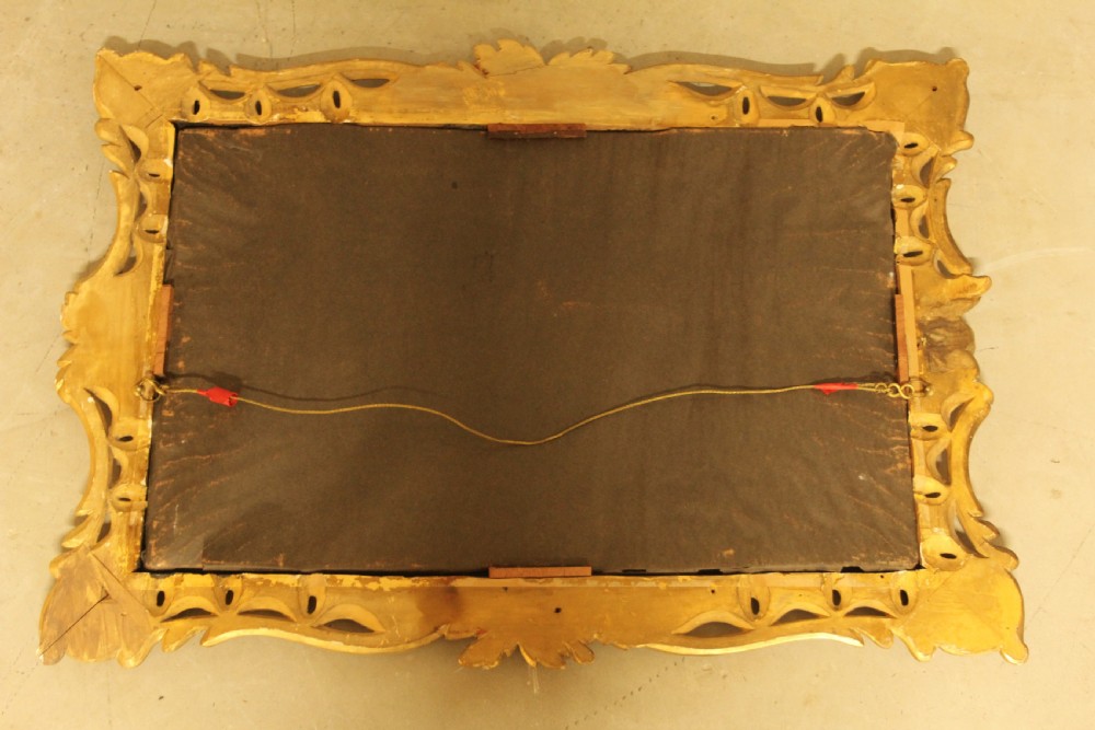 A GEORGIAN GILTWOOD MIRROR View VIII