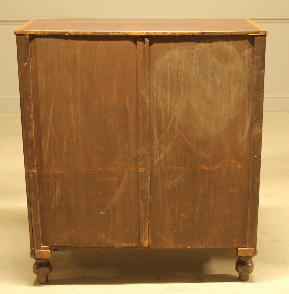 A WILLIAM IV MAHOGANY CHEST OF DRAWERS View VIII