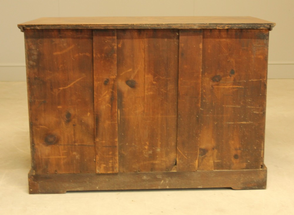 A BURR WALNUT CHEST OF DRAWERS View X