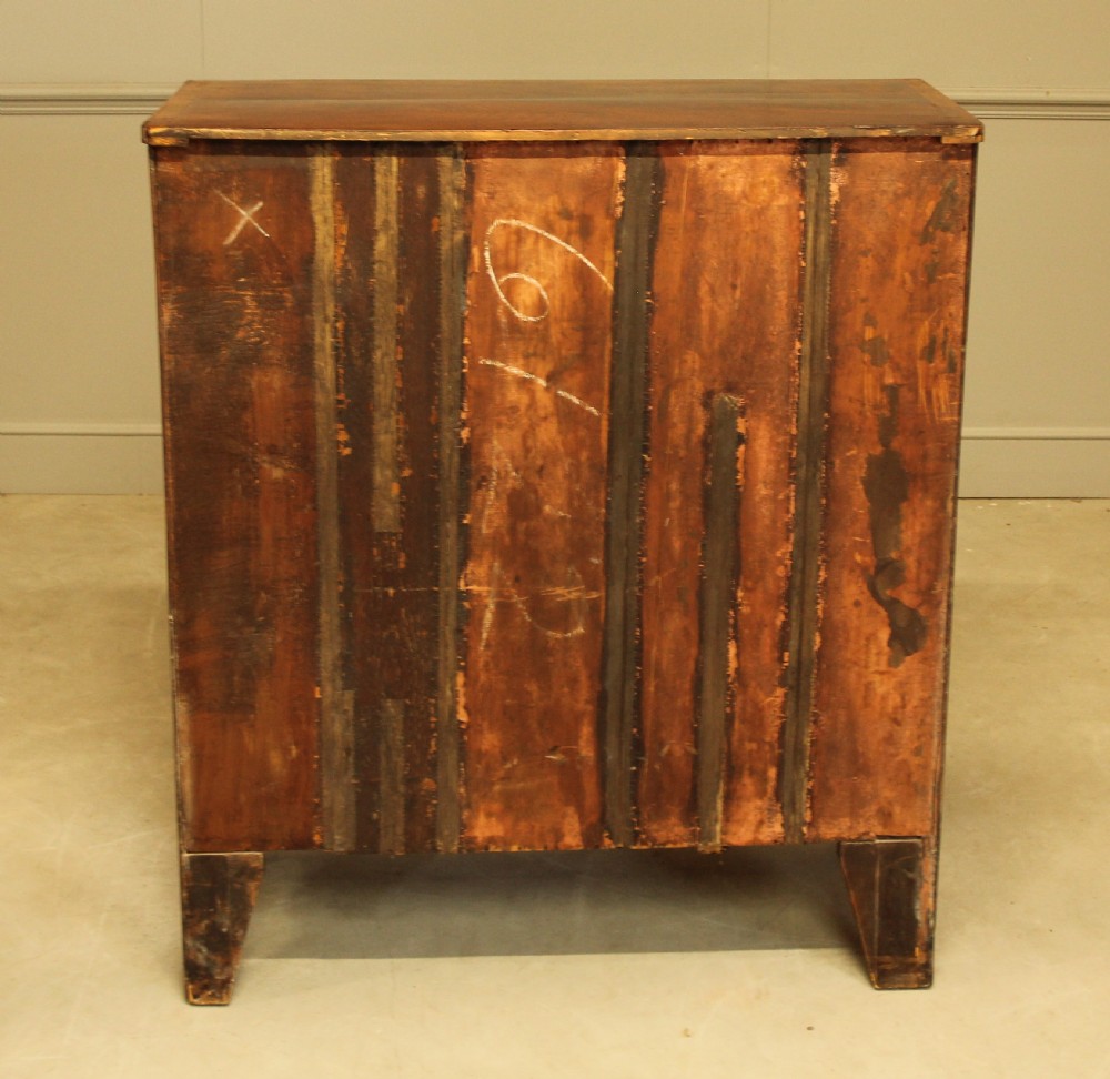 A 19th century bow fronted chest of drawers View IX